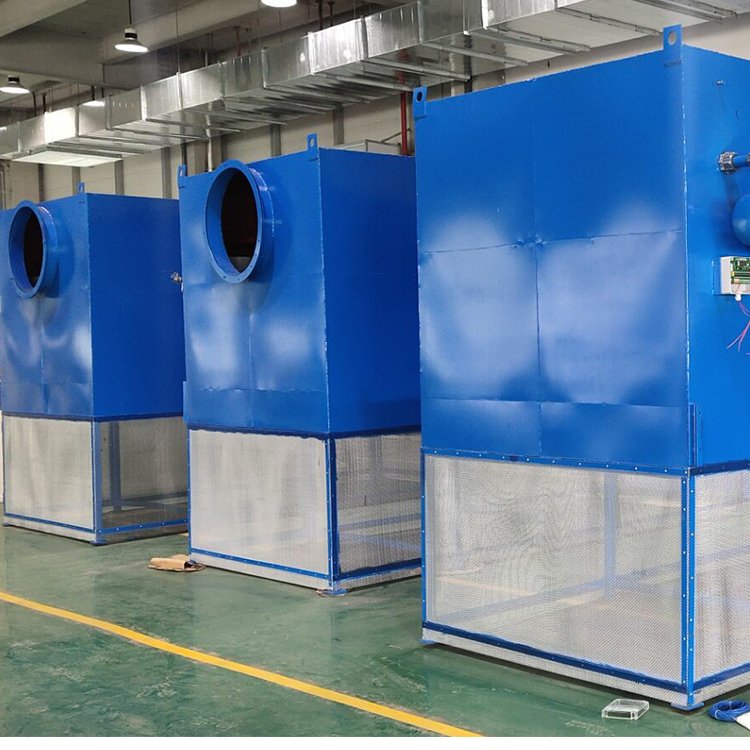 自潔式空氣過濾器配鼓送風機