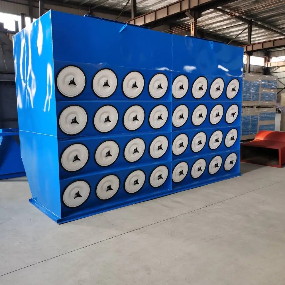 拋丸機(jī)脈沖濾筒除塵器 可連續(xù)清灰