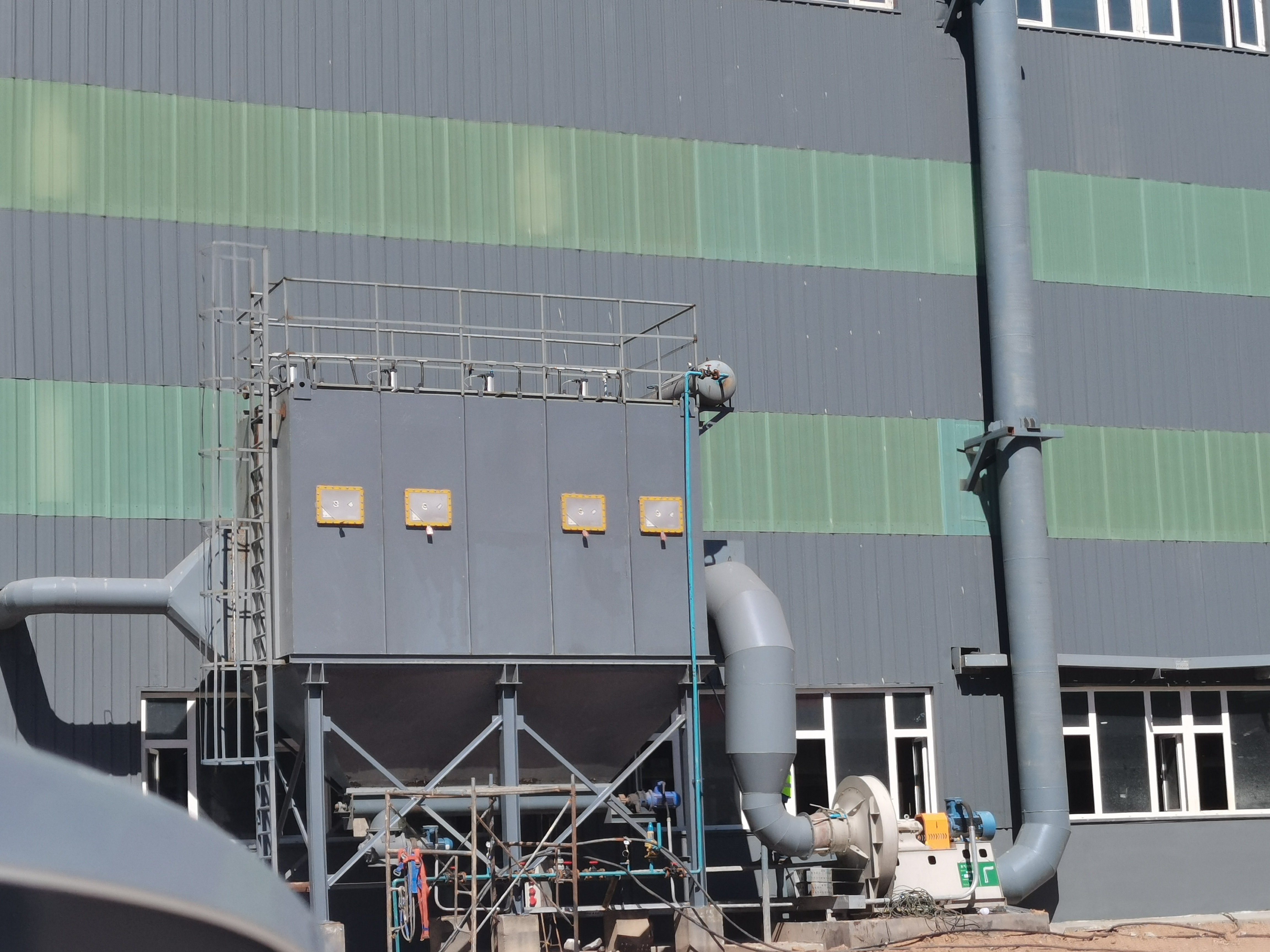 鋁粉生產裝置包裝除塵系統