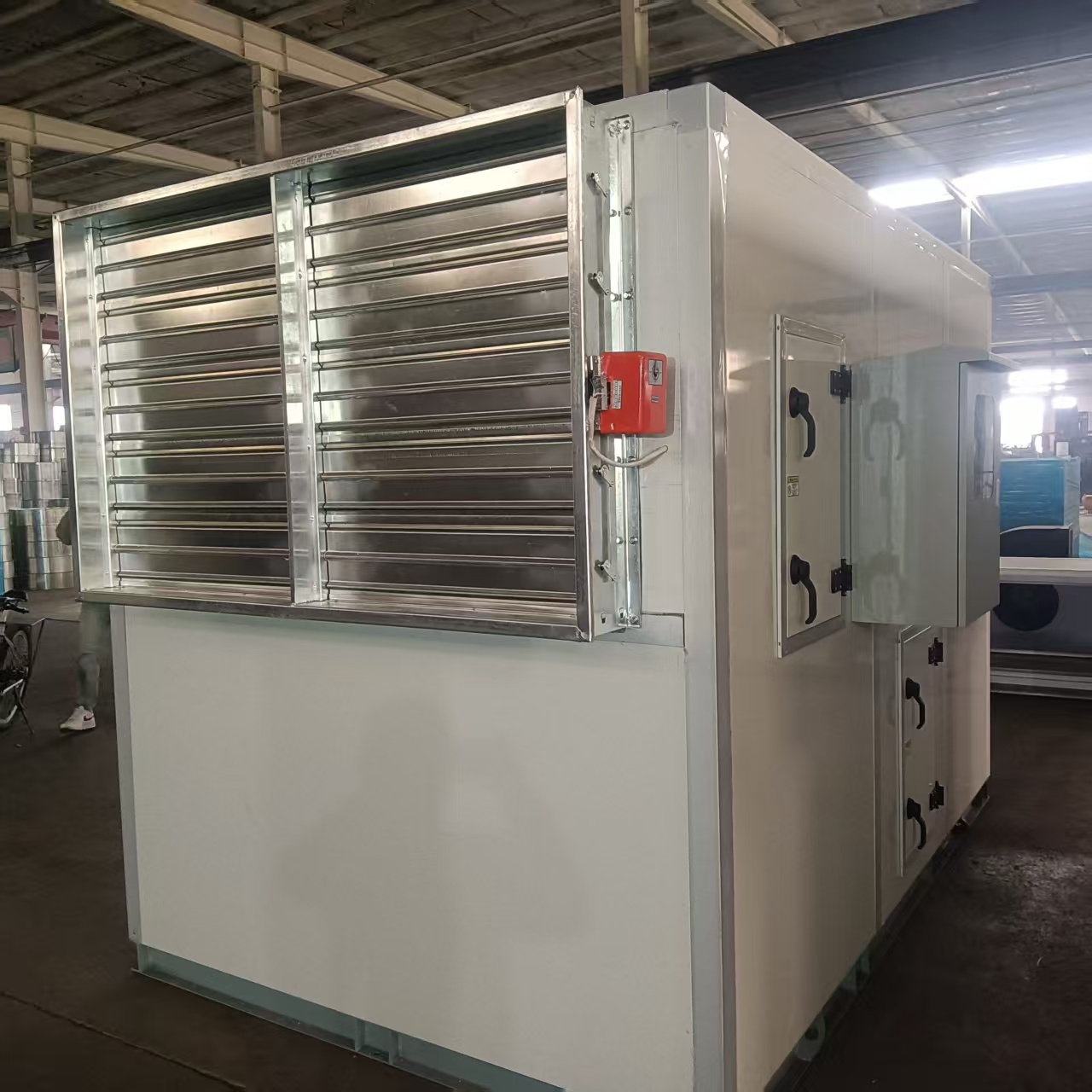 大風量自潔沙塵機組