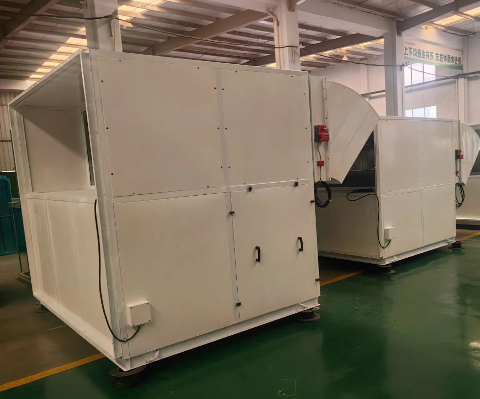 自清潔沙塵機(jī)組