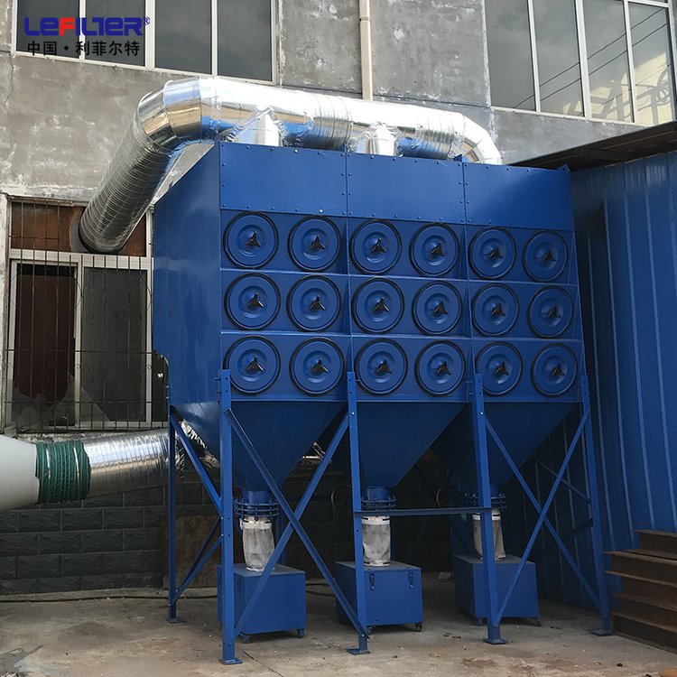 機械加工車間焊煙濾筒式除塵器