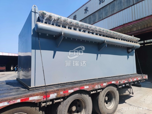 水泥車間袋式除塵器